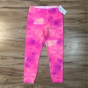 NEW IVL Collective Pink and Purple Watercolor Leggings